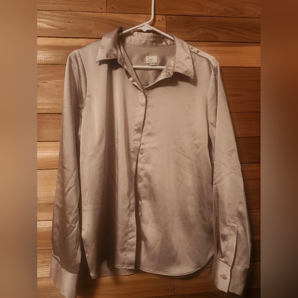 a new day Tops - a new Day Gold Dressy Shirt Size M
